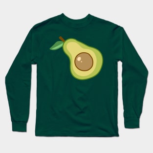 Avocado Half Long Sleeve T-Shirt